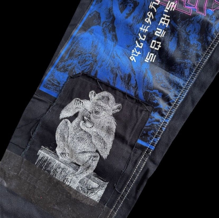 Diesel diesel patchwork pants, raf simons style Size US 30 / EU 46 - 5 Thumbnail