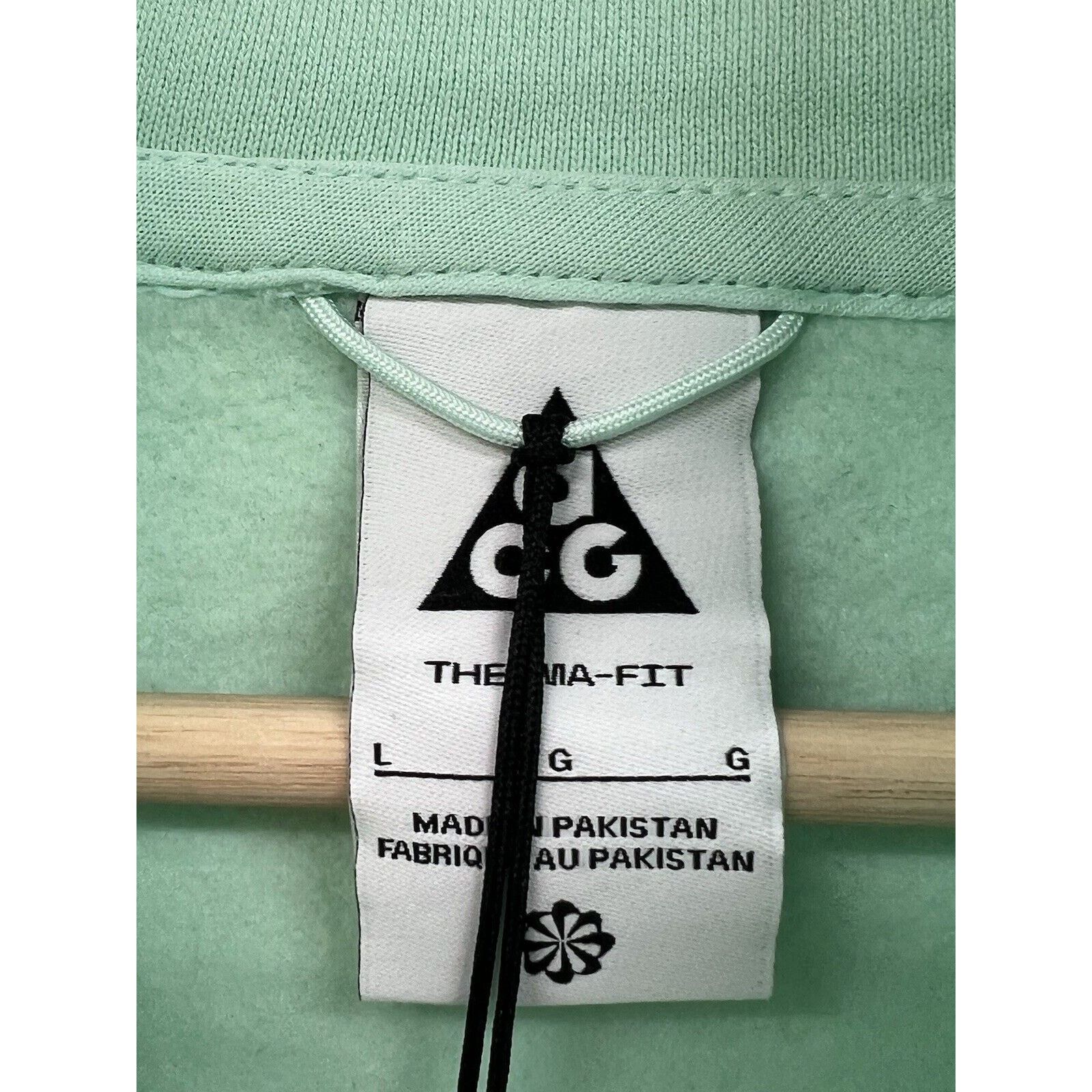 Nike ACG Nike ACG Therma-Fit Fleece Hoodie Mint Green DH3087-379 Size US L / EU 52-54 / 3 - 3 Thumbnail