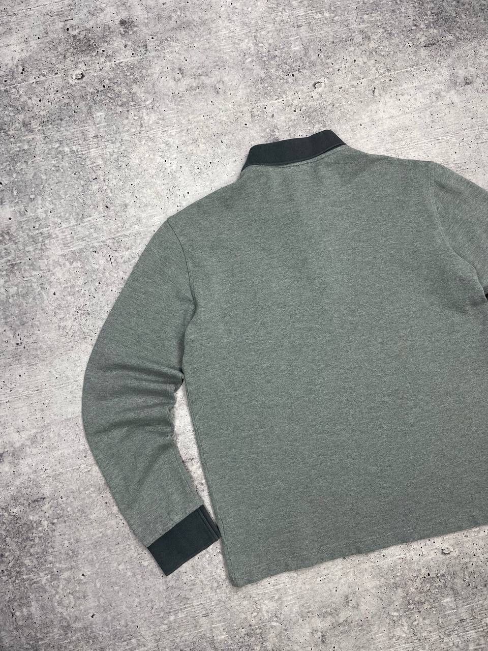 Armani × Emporio Armani Vintage Emporio Armani EA7 Y2K Style Grey Polo Longsleeve Size US L / EU 52-54 / 3 - 14 Thumbnail