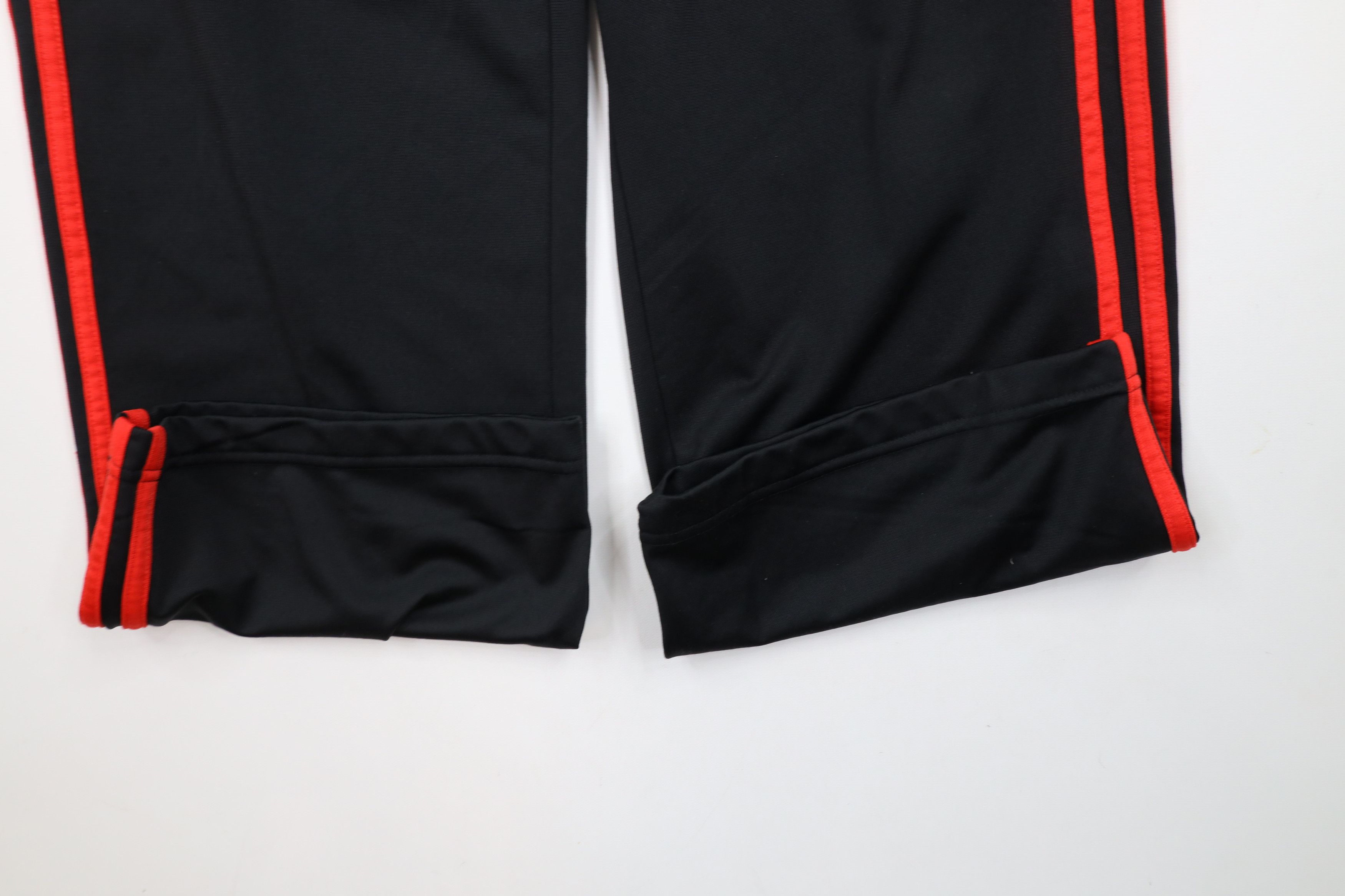 Adidas × Vintage Vintage Adidas Spell Striped Wide Leg Sweatpants Pants Black Size US 34 / EU 50 - 5 Thumbnail