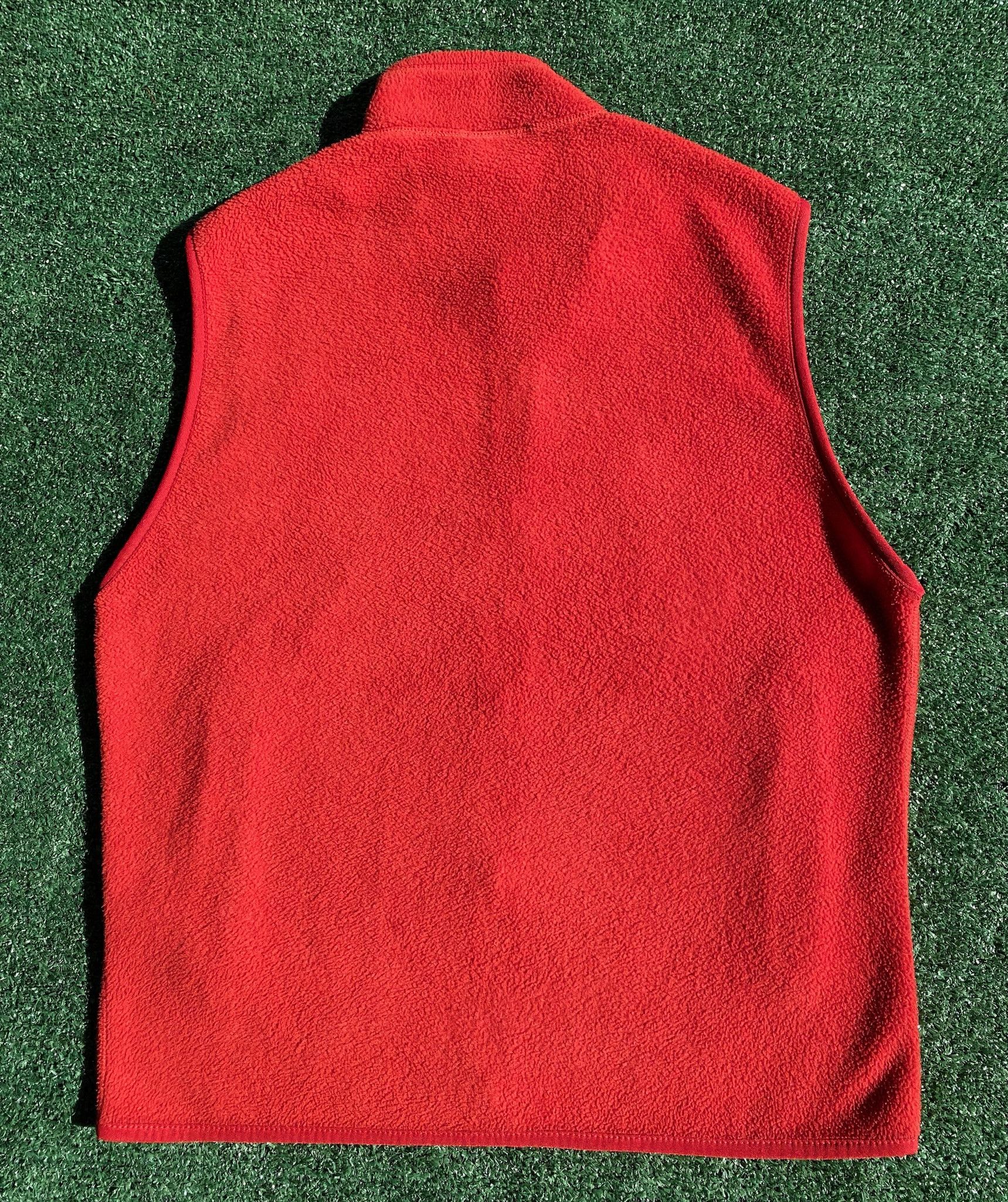 Patagonia 90’s Patagonia Synchilla Red Fleece Full Zip Vest Medium Size US M / EU 48-50 / 2 - 4 Thumbnail