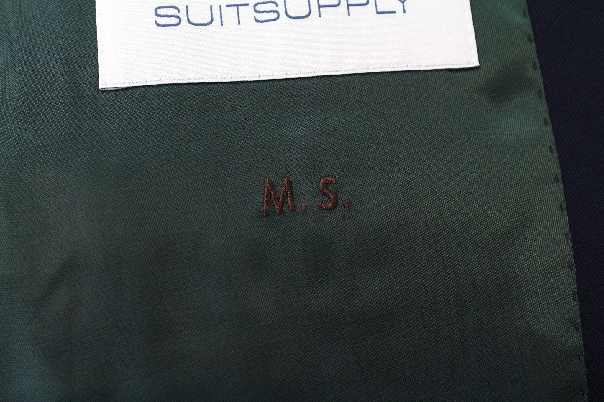 Suitsupply LA SPALLA UK38S Blue Wool Lined Blazer 75817 Size 38S - 8 Thumbnail