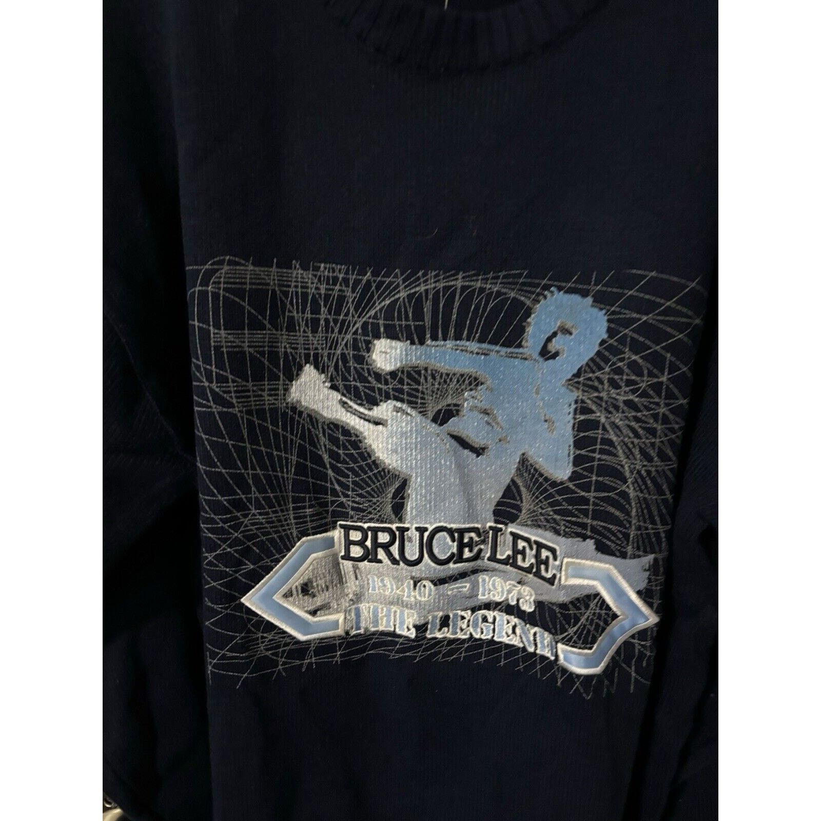 Other vintage sweater bruce lee crewneck NWT navy blue 1973 Sz XL Size US XL / EU 56 / 4 - 3 Thumbnail