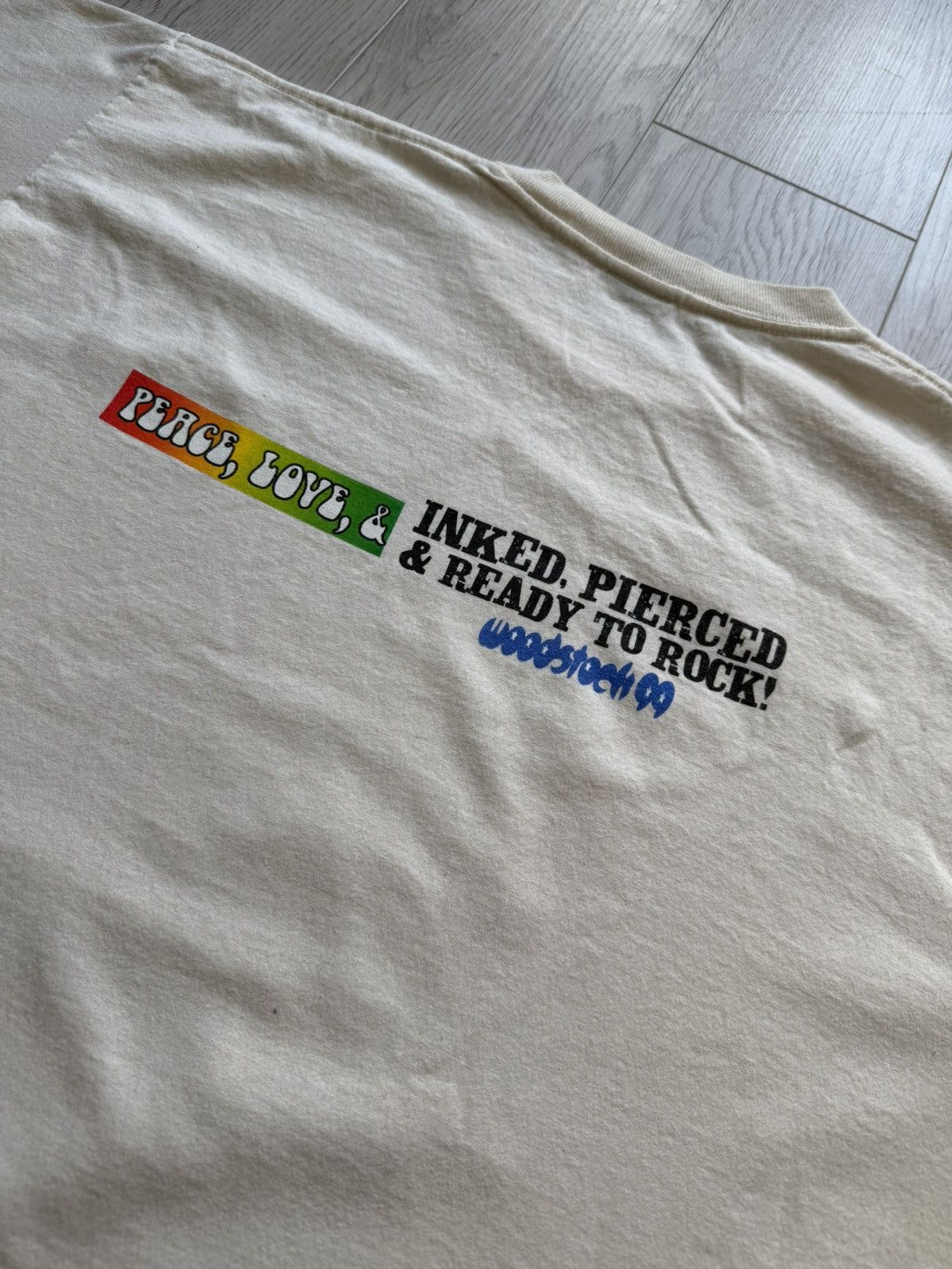 Band Tees Vintage Woodstock 99 T Shirt Size US XL / EU 56 / 4 - 6 Thumbnail