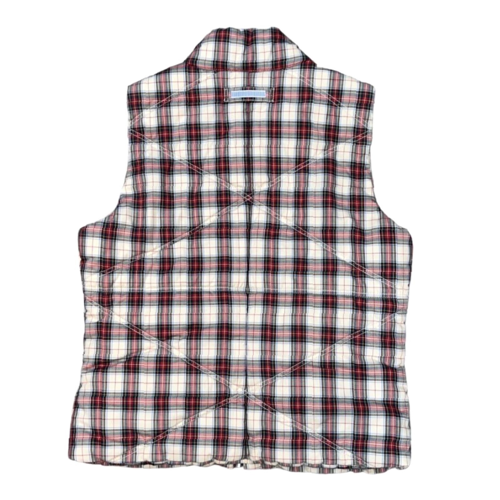 Tommy Hilfiger **Tommy Hilfiger Womens Plaid Red Black Wht Vest Med** User: **Tommy Hilfiger Womens Plaid Red Black Wht Vest Med** Size M / US 6-8 / IT 42-44 - 2 Thumbnail