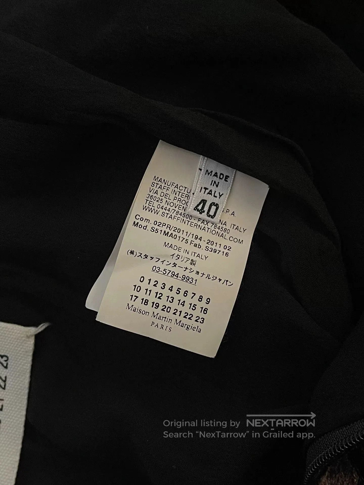 Maison Margiela Maison Martin Margiela Velvet Skirt. Size 39" - 8 Thumbnail