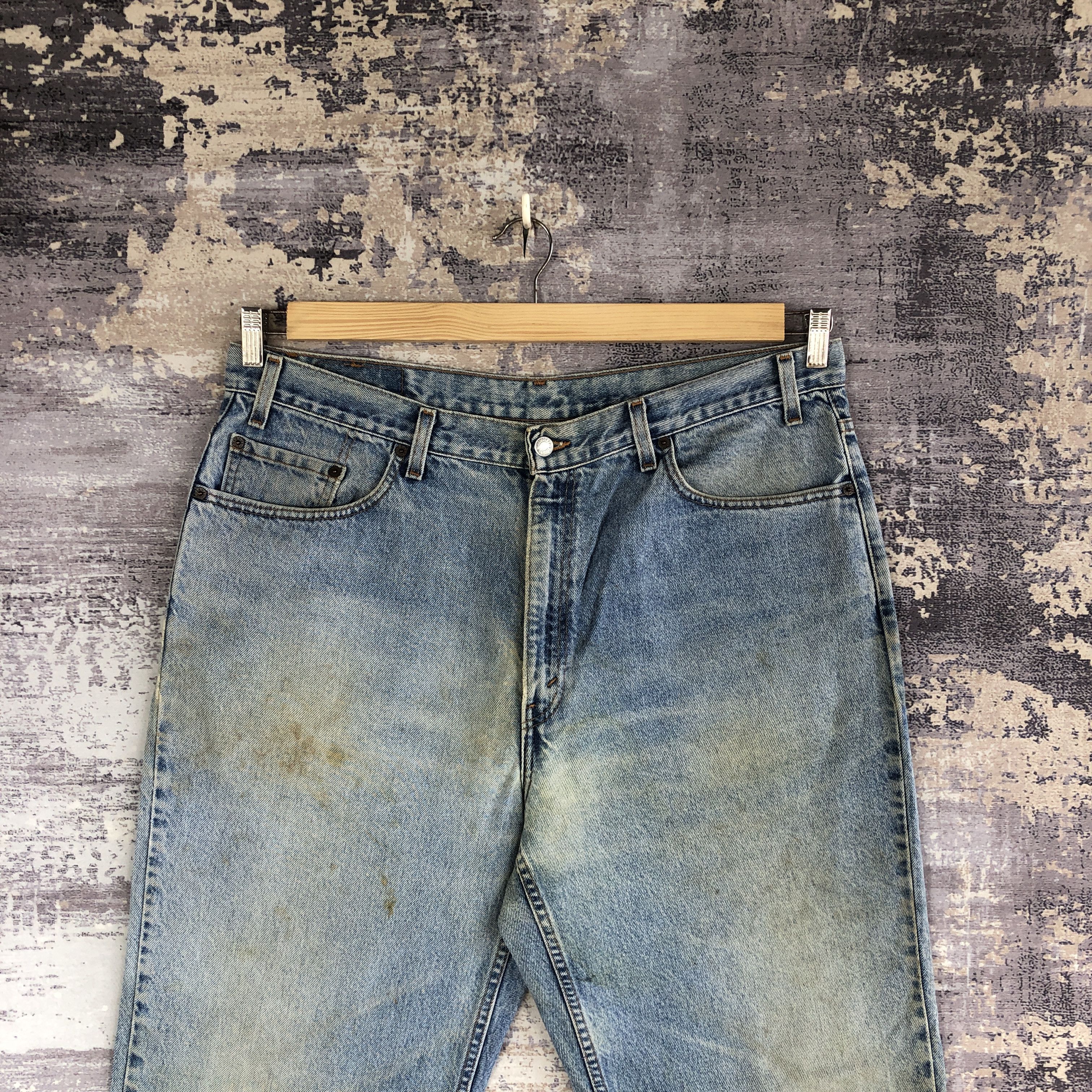 Levi's Vintage Levi's 901 Faded Blue Jeans Stone Wash Denim Pants Size US 38 / EU 54 - 3 Thumbnail
