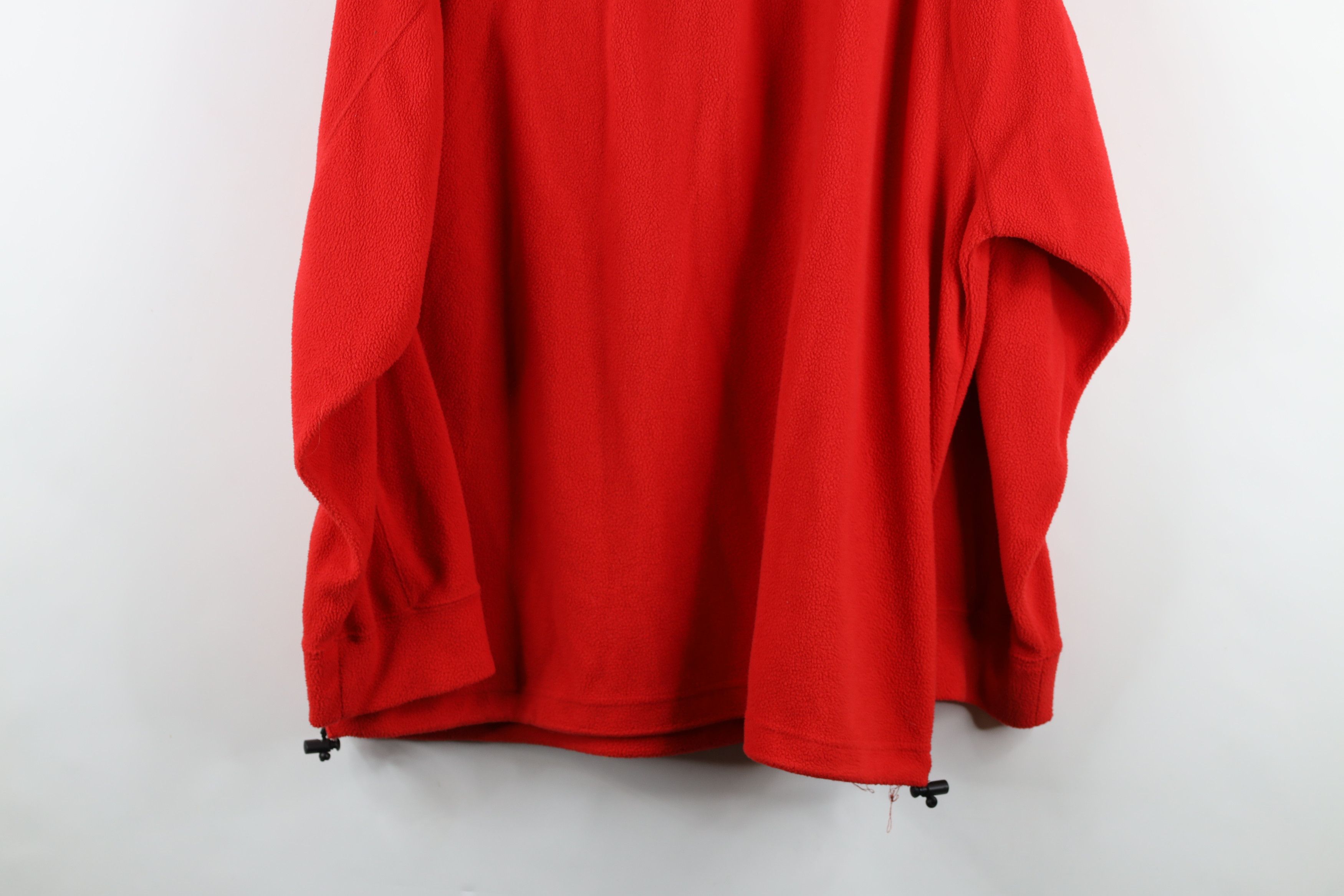 Vintage Vintage 90s Ohio State University Half Zip Fleece Sweater Size US XL / EU 56 / 4 - 13 Thumbnail