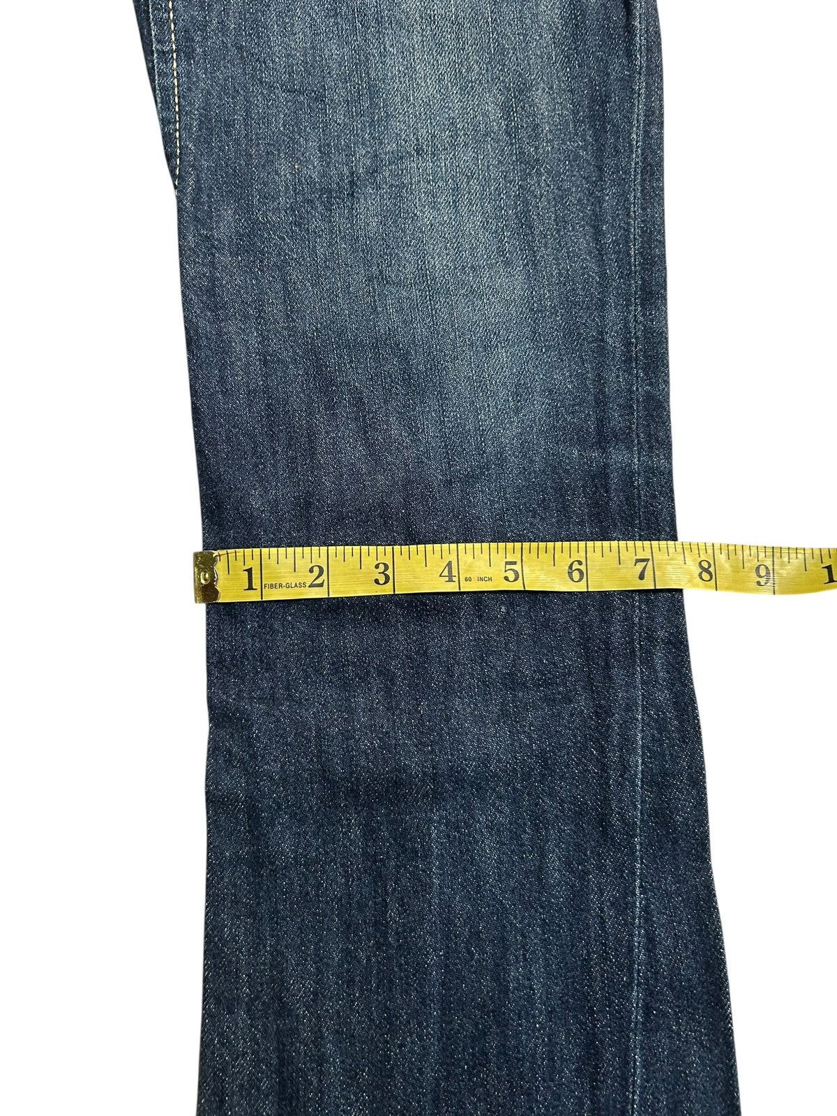 Edwin × Kapital × Vintage FLARE 🔥 EDWIN BT5012 DISTRESSED JAPANESE PUNK DENIM JEANS Size US 28 / EU 44 - 19 Thumbnail