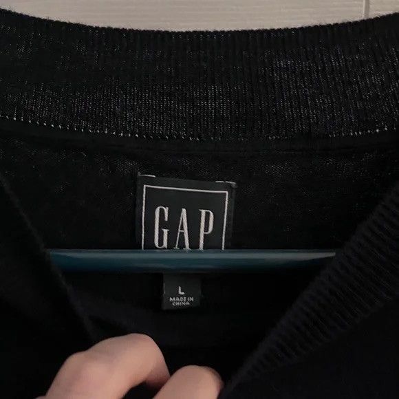 Gap GAP Crew Neck Pullover Long Sleeve Top L Size L / US 10 / IT 46 - 4 Thumbnail