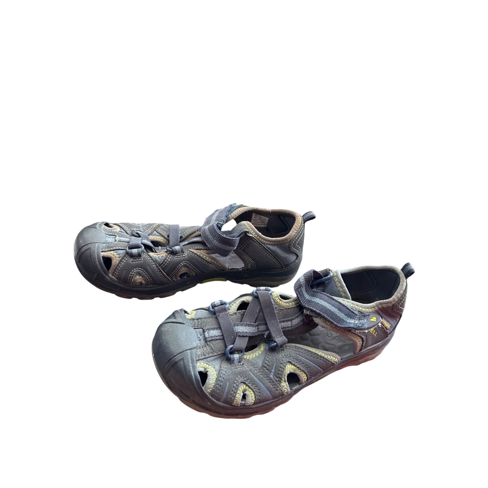 Merrell Merrell Womens Hydro leather blue gray Hiking Water Sandals Size US 4 / IT 34 - 3 Thumbnail