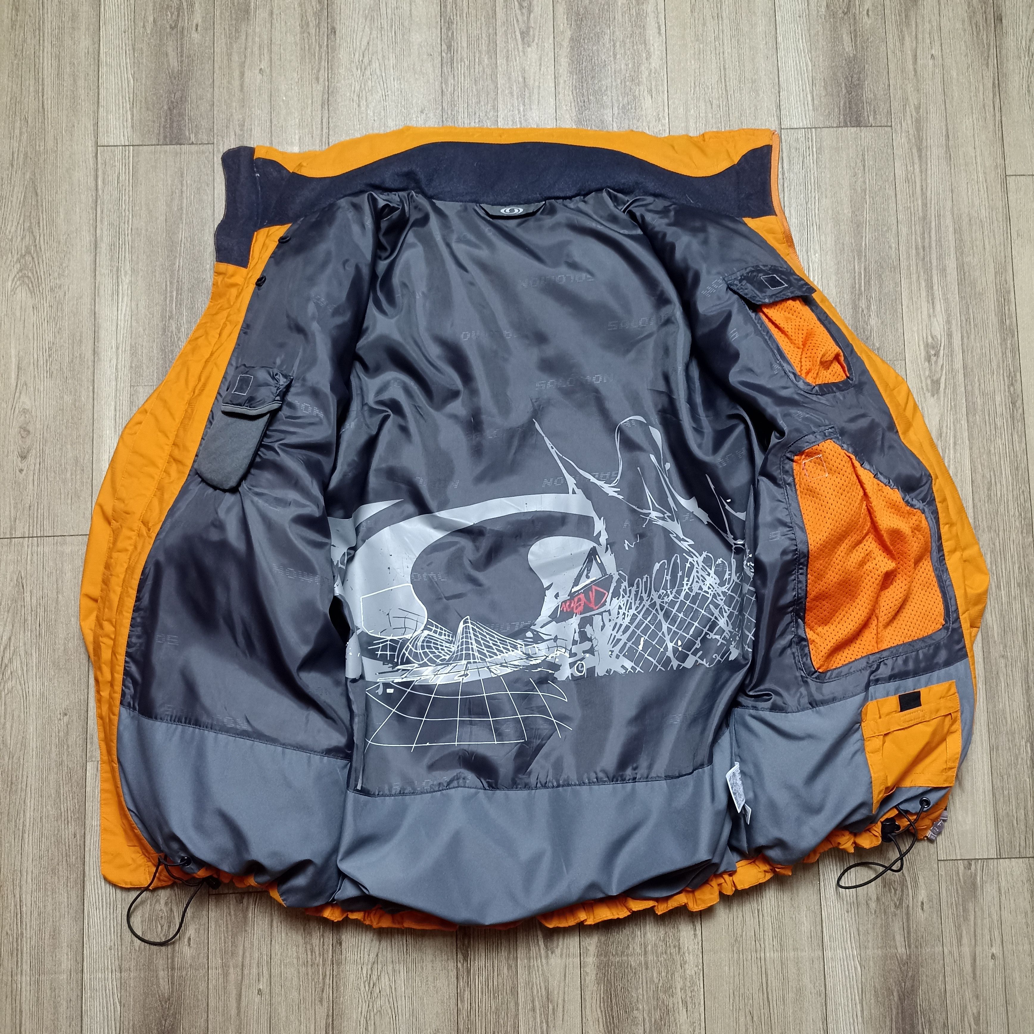 Salomon × Vintage Salomon 1990s 3D Panelled Technical Puffer Down Jacket Size US L / EU 52-54 / 3 - 9 Thumbnail