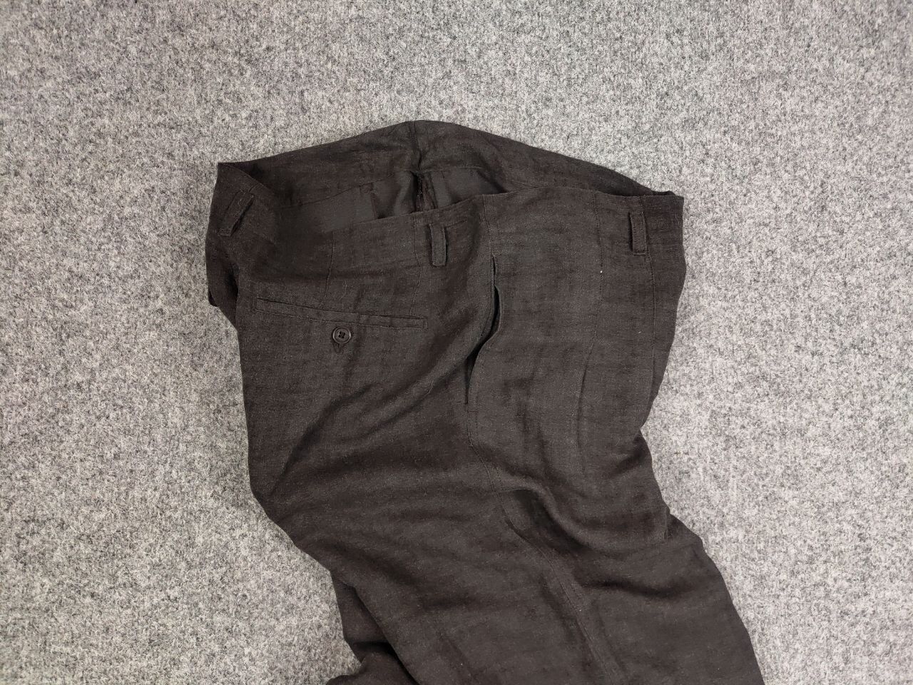Sonia Rykiel Vintage 90's Sonia Rykiel Design Wide Leg Dark Brown Pants Size 28" / US 6 / IT 42 - 13 Thumbnail