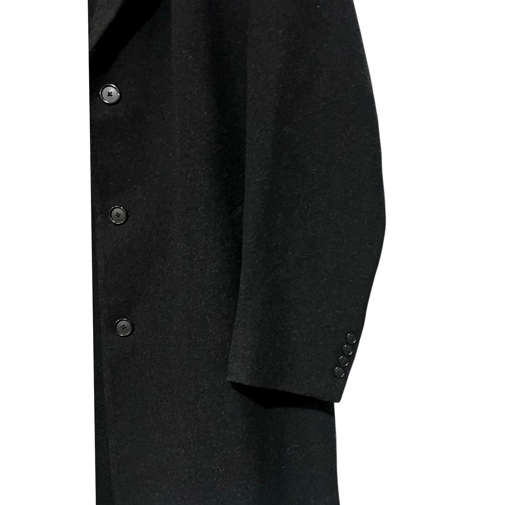 Jos. A. Bank Jos A Bank Topcoat Overcoat Coat Mens 42R Wool Dark Gray 3 Button Flannel Size US XS / EU 42 / 0 - 5 Thumbnail