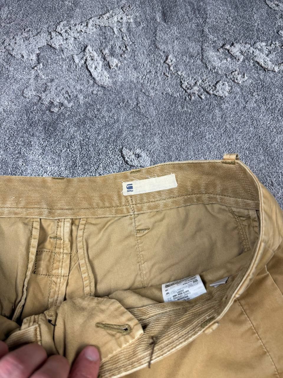G-Star G-Star Raw 3301 Biege Straight Fit Pants Size US 32 / EU 48 - 11 Thumbnail