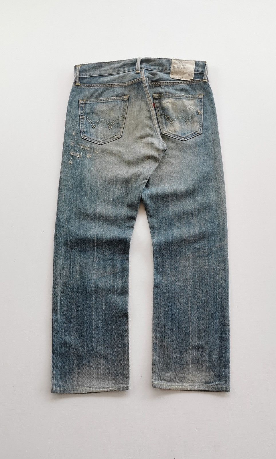Edwin Vintage Edwin Distressed Denim Jeans A582 Size US 34 / EU 50 - 3 Thumbnail