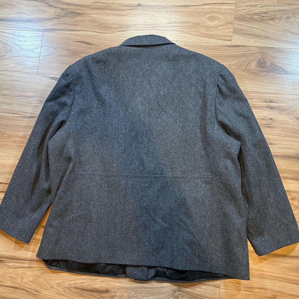 J Brand Maggie McNaughton Women’s 20W Wool Blazer Gray Size 3XL / US 20-22 - 2 Thumbnail