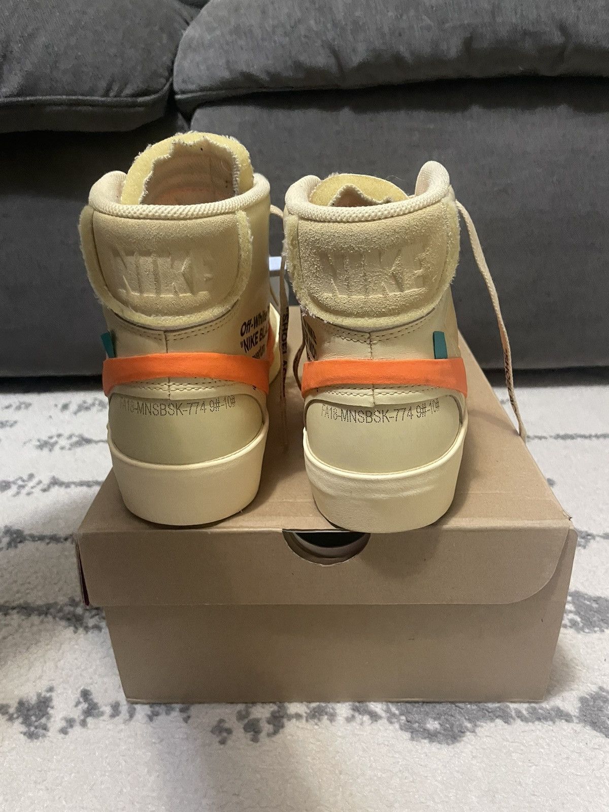 Off-White Off-white blazers, beige Size US 10 / EU 43 - 6 Thumbnail
