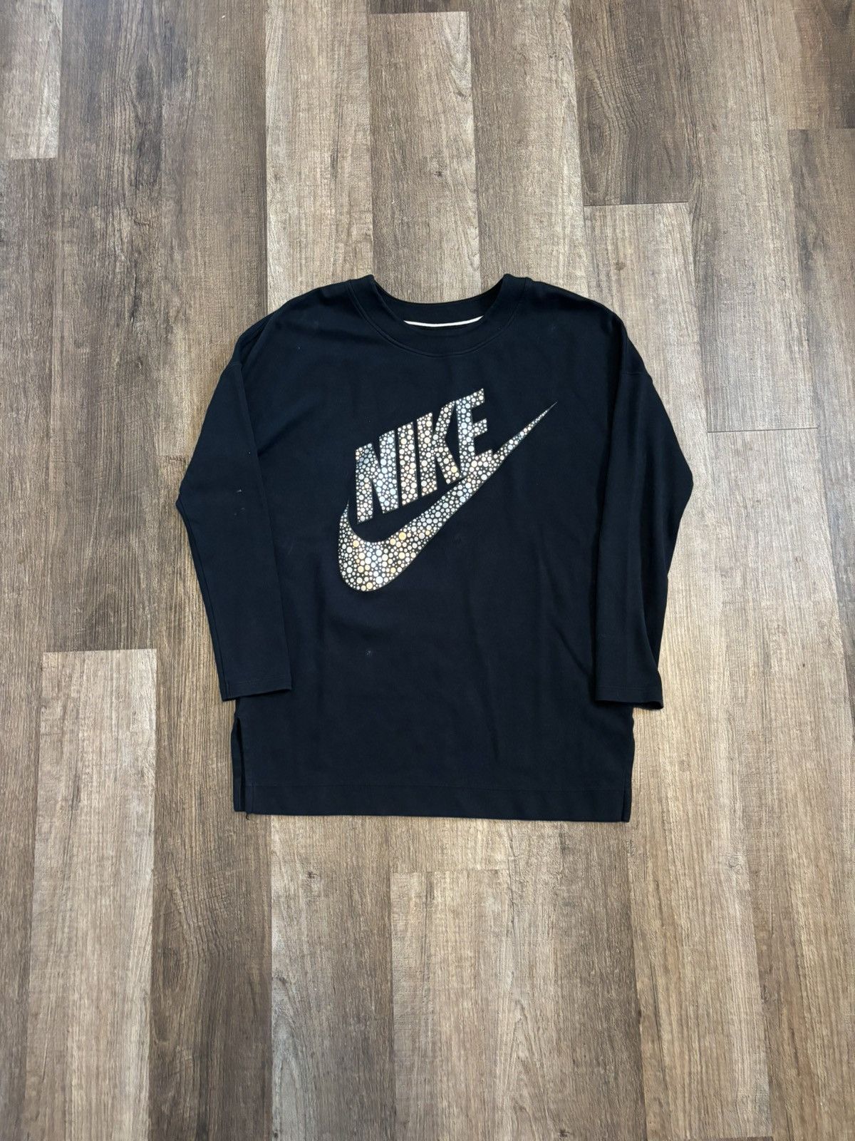 Nike Women’s Nike Tech Crewneck Sweatshirt Leopard Print Logo Size M / US 6-8 / IT 42-44 - 1 Thumbnail