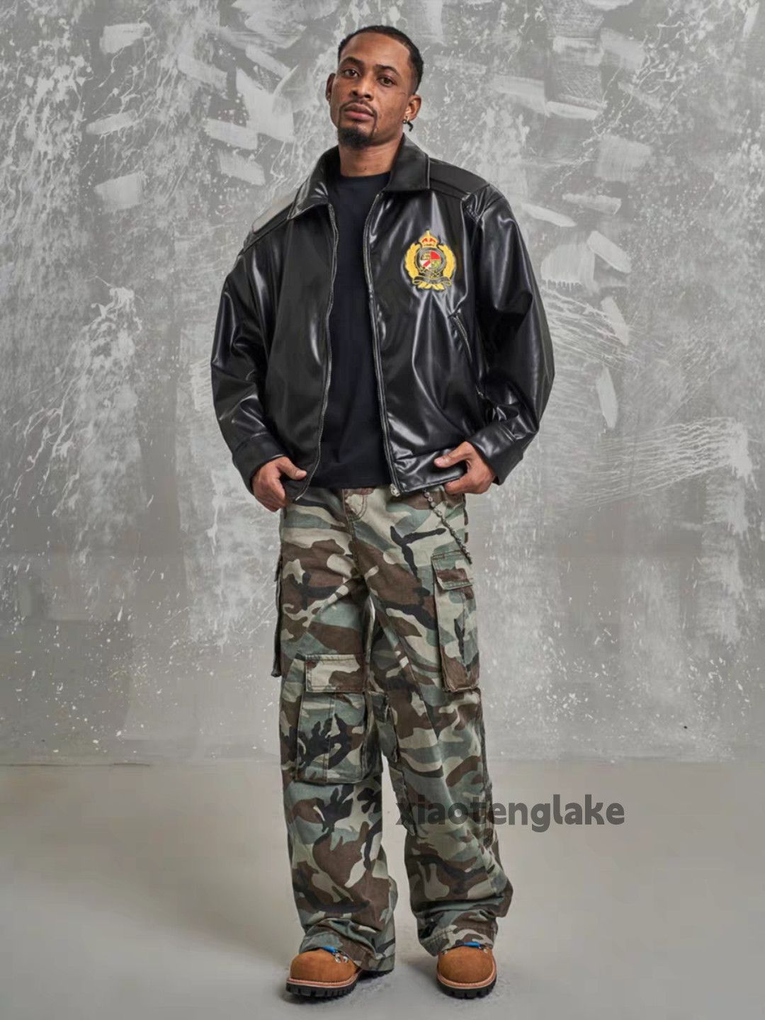 Vintage Unisex dance loose baggy skate outdoor camo pants Size US 30 / EU 46 - 8 Thumbnail
