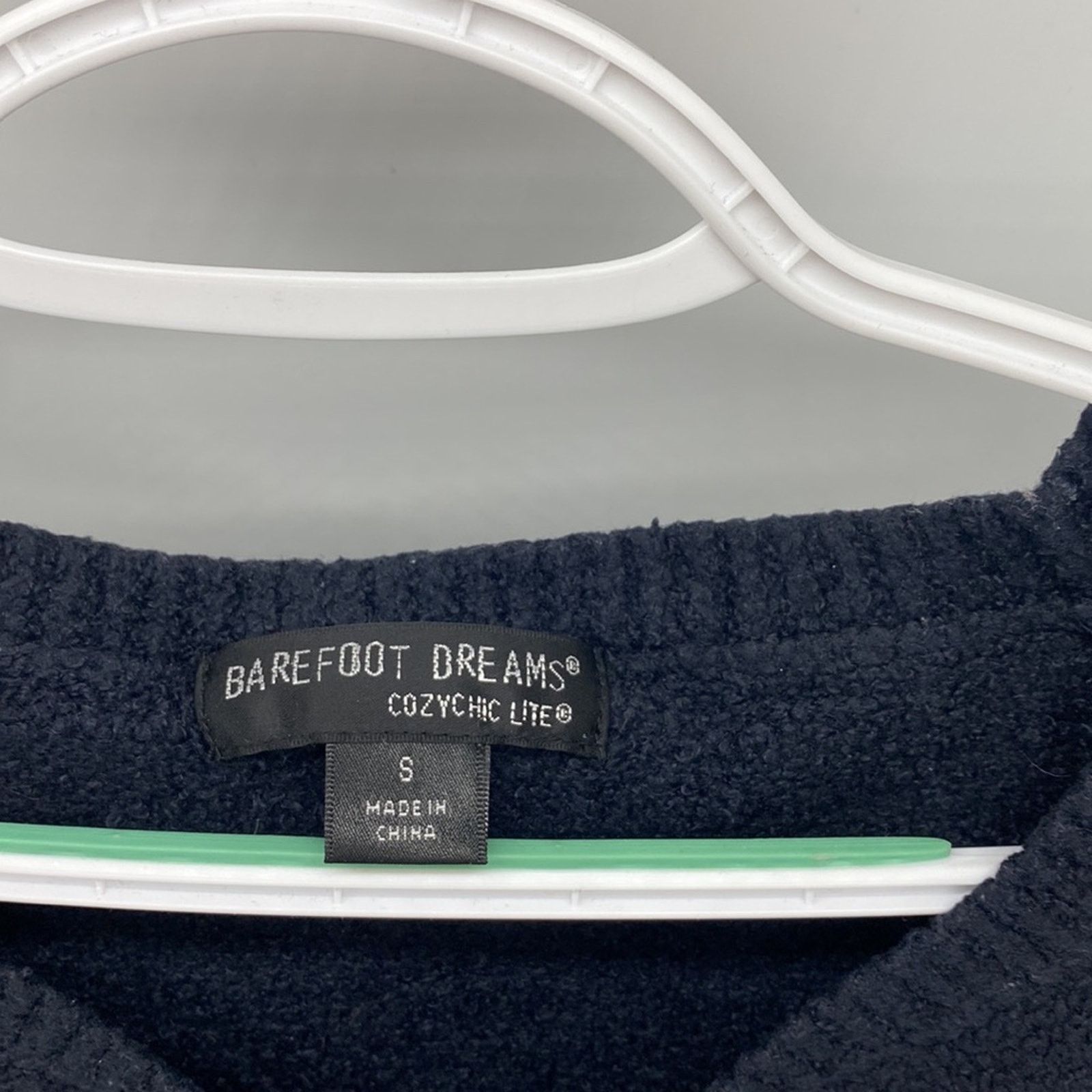 Other Barefoot Dreams cozychic lite fuzzy sweater black sz S Size S / US 4 / IT 40 - 2 Thumbnail
