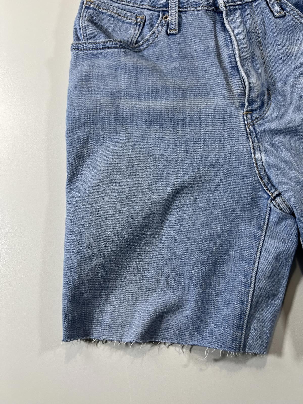 Levi's Levi's 721 Light Blue Denim Cutoff Shorts 27 Size 27" / US 4 / IT 40 - 3 Thumbnail