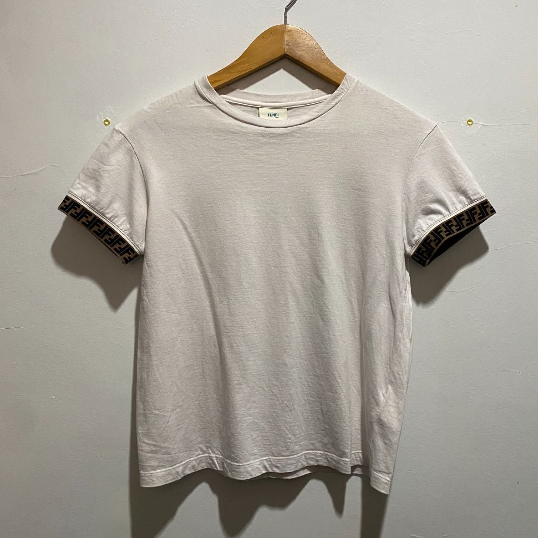 Fendi FF Monogram T-shirt S/M Size S / US 4 / IT 40 - 2 Thumbnail