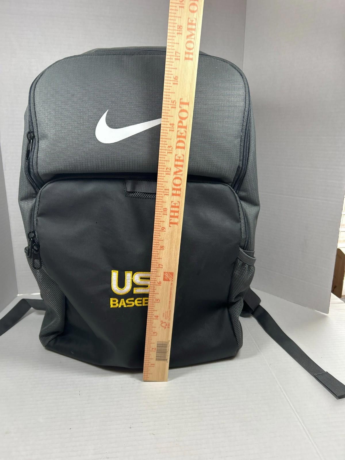 Nike NIKE UST Baseball Gray Backpack 18"x13" Swoosh Logo Size ONE SIZE - 9 Thumbnail
