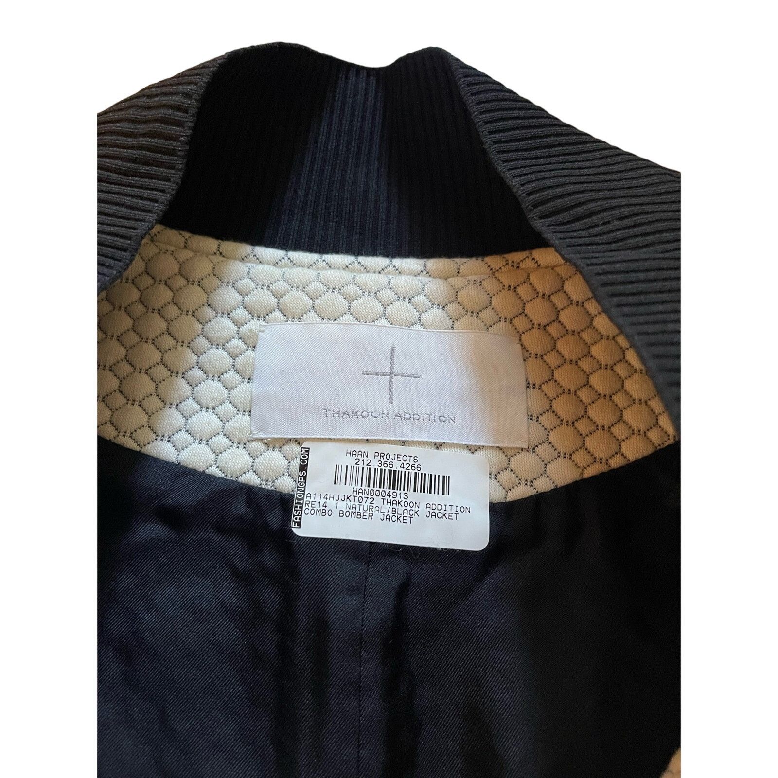 THAKOON Thakoon Addition, Combo Bomber Jacket, Small Size S / US 4 / IT 40 - 5 Thumbnail