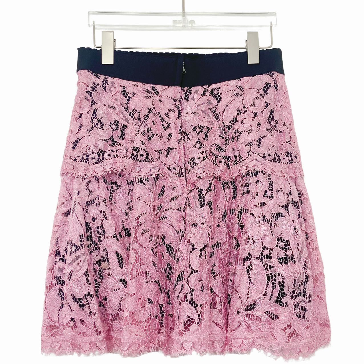 Dolce & Gabbana Dolce & Gabbana Lace Set Top Size 38 + Mini Skirt K26WX Size XS / US 0-2 / IT 36-38 - 6 Thumbnail