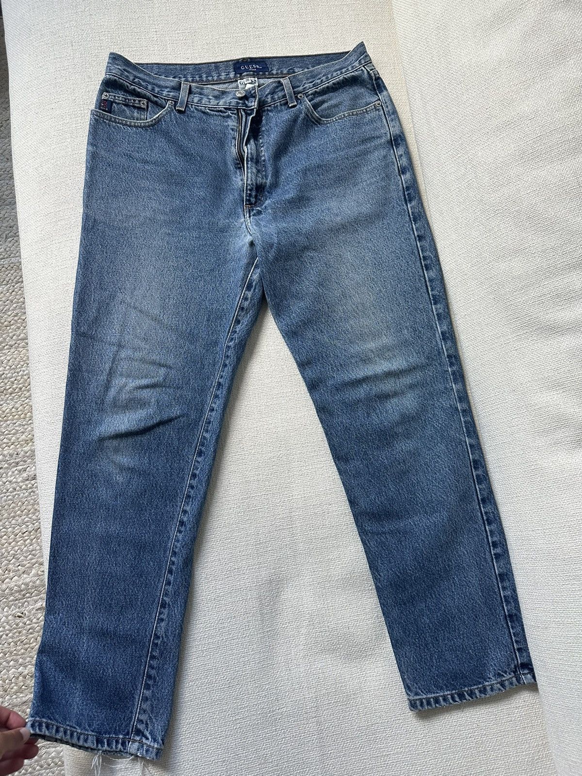 Guess Guess Jeans USA Vintage Blue Denim Size US 36 / EU 52 - 1 Thumbnail