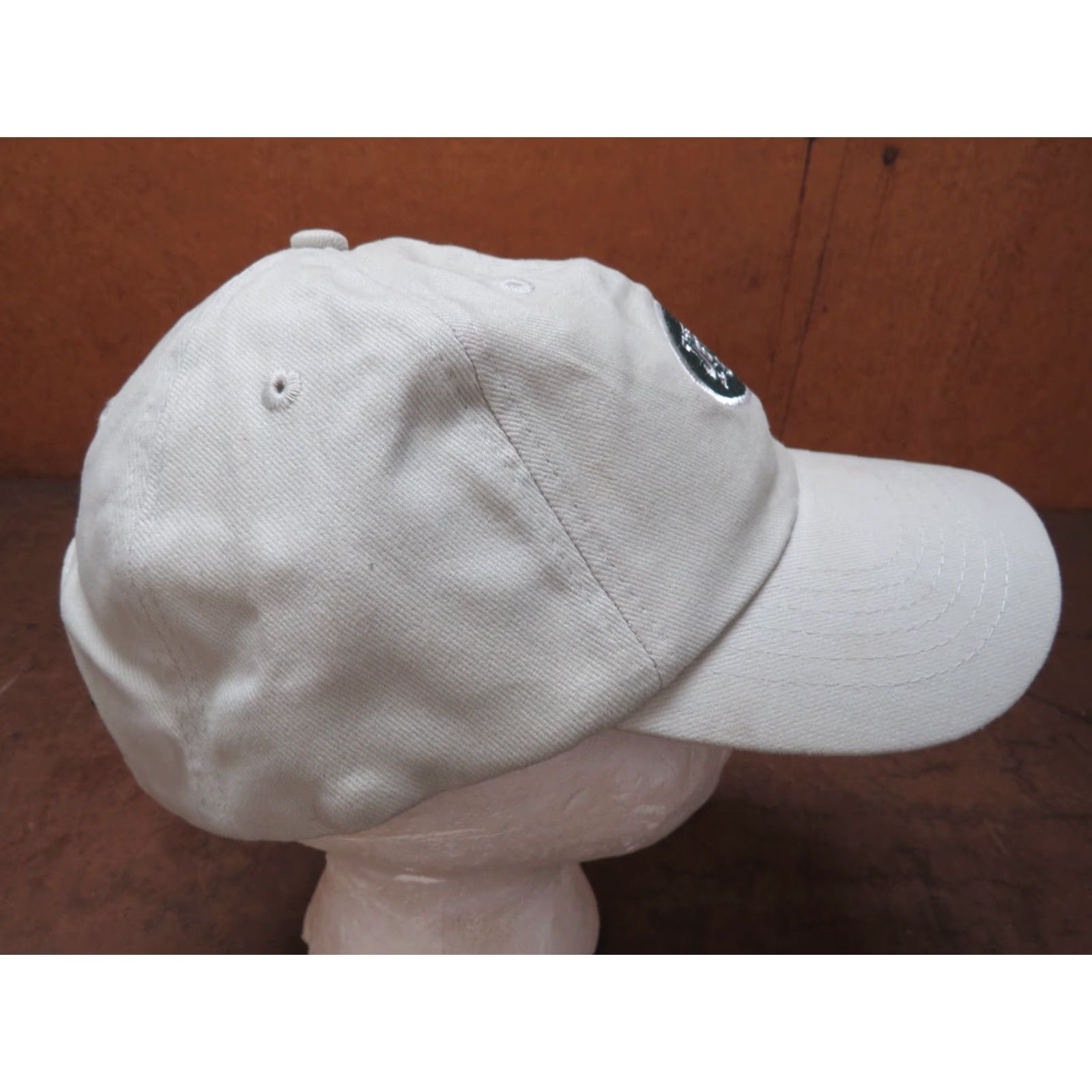 NFL VINTAGE NFL New York Jets Baseball Cap Hat Unworn BeÌge Embroidered Adjustable Men One Size Size ONE SIZE - 5 Thumbnail