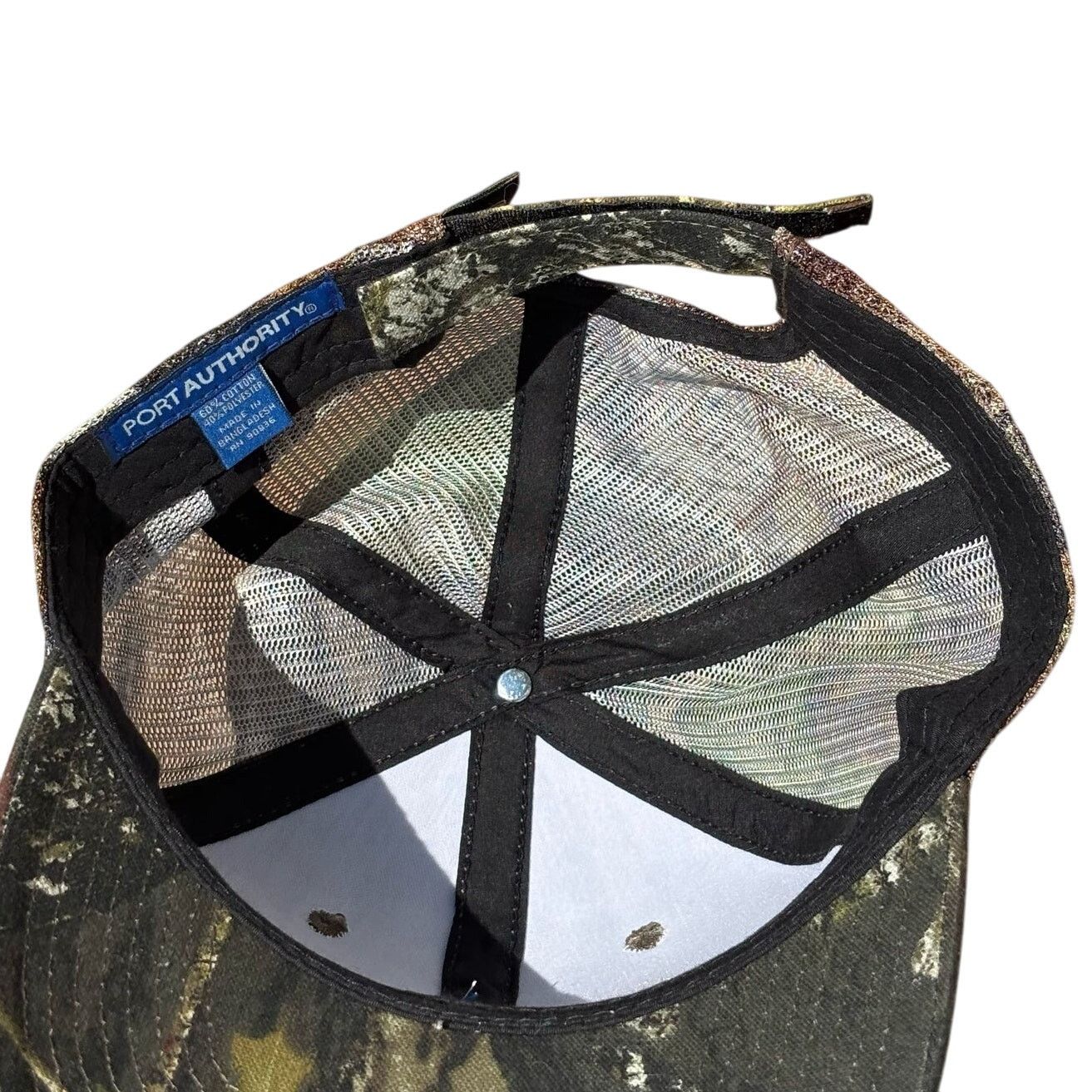 Port Authority Camo Sams Gas Men's Hat Size ONE SIZE - 4 Thumbnail
