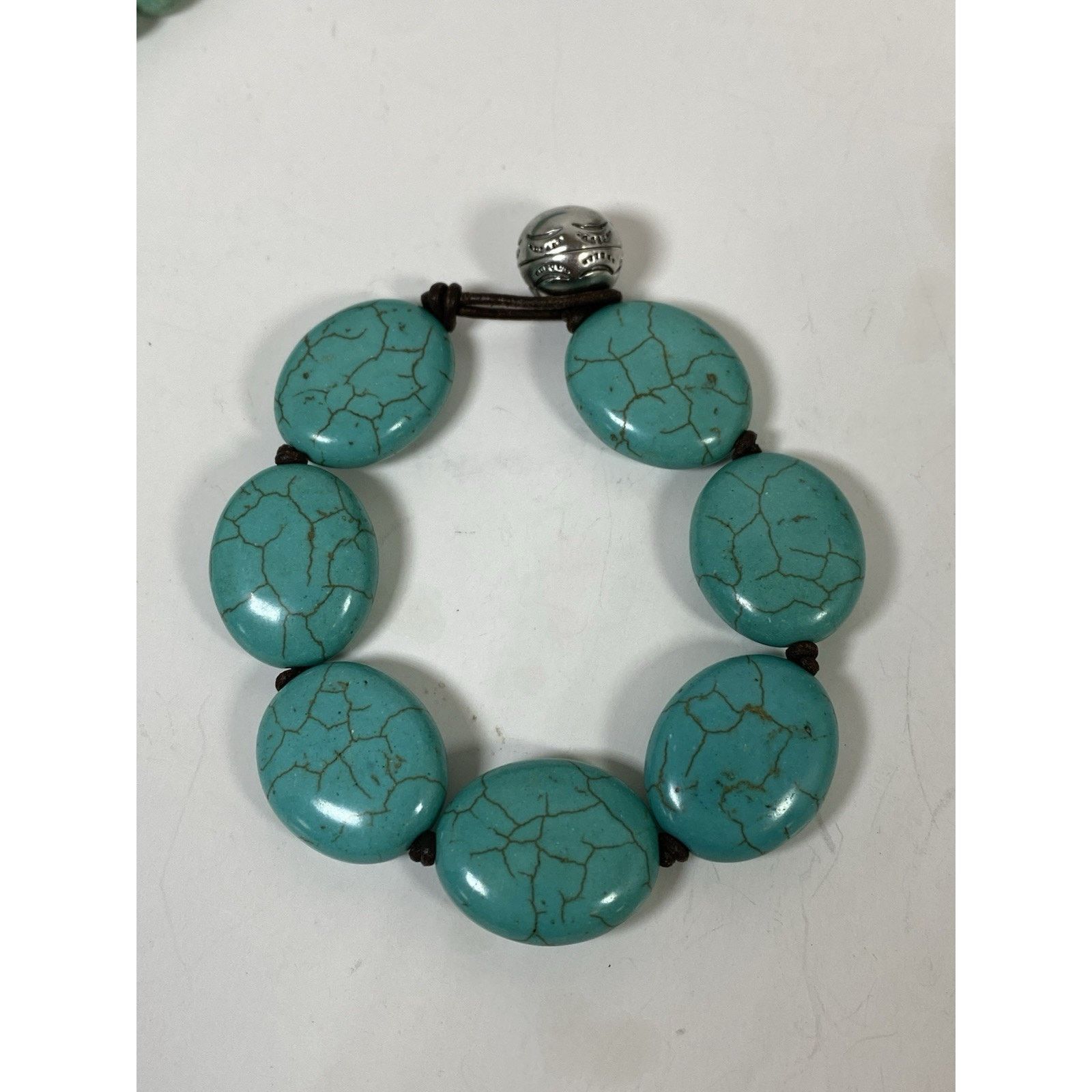 Other Turquoise Howlite Bracelet Size ONE SIZE - 1 Thumbnail
