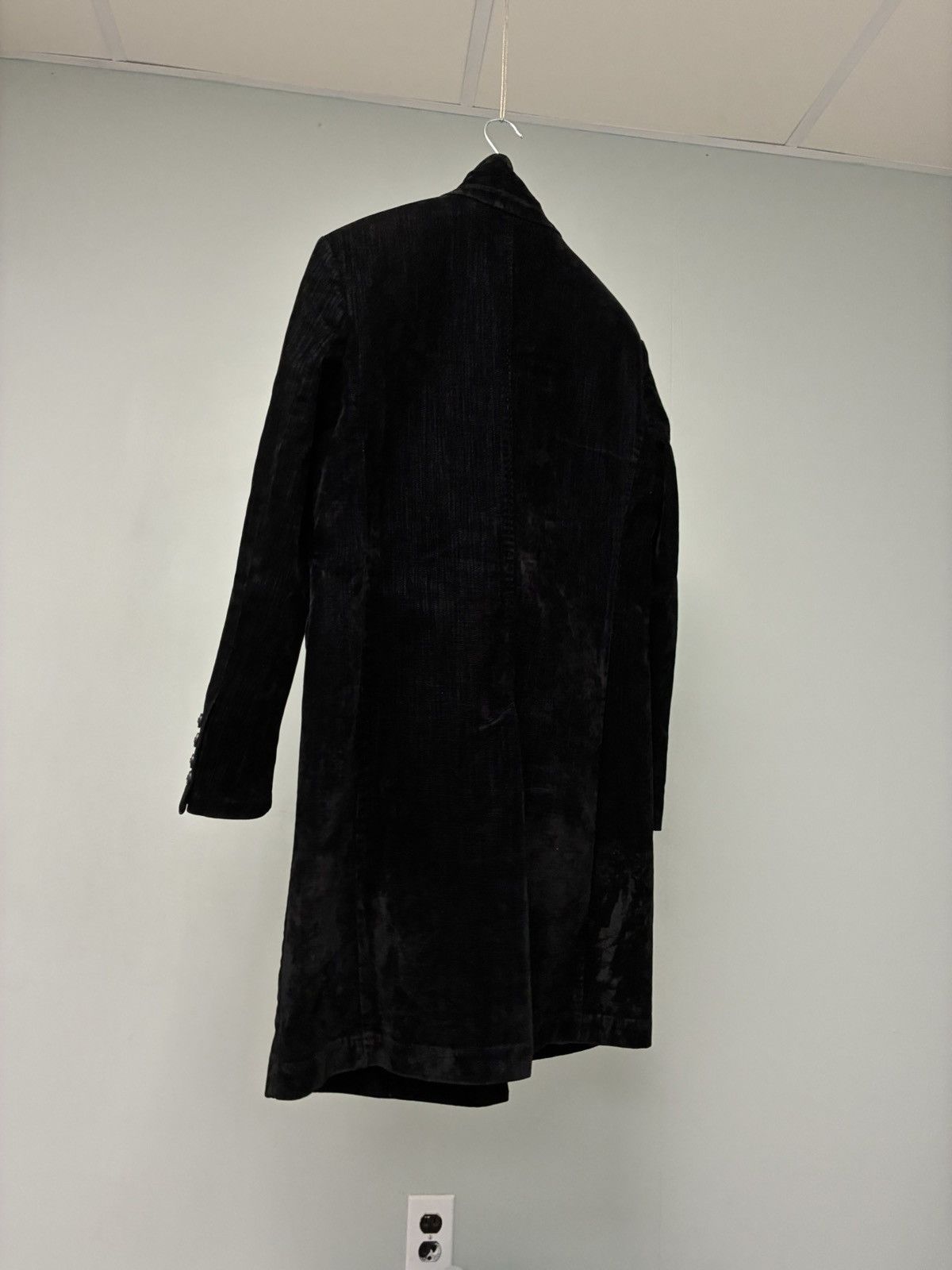 John Varvatos Flocked Velvet Coat EU 44 USA 34 Small Size US S / EU 44-46 / 1 - 14 Thumbnail