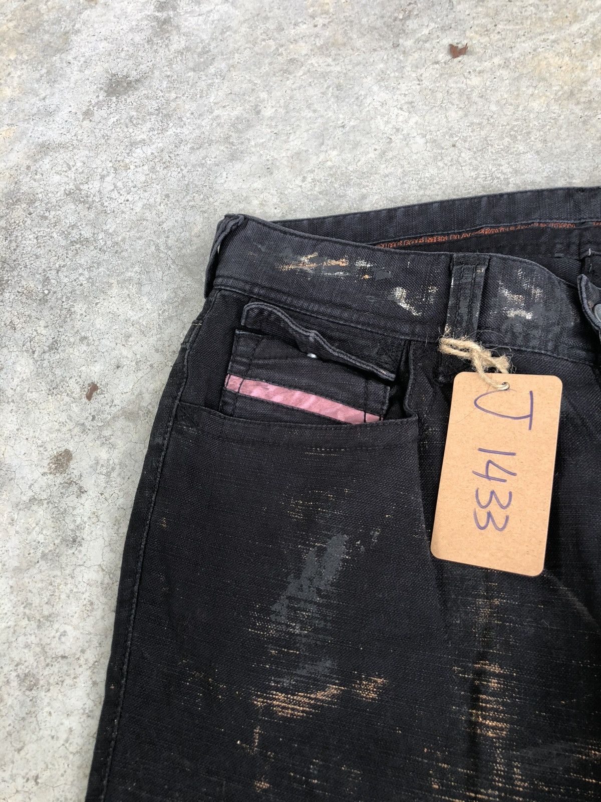 If Six Was Nine Nicole Club Flared Jeans Wax Jeans Distressed Size US 32 / EU 48 - 13 Thumbnail