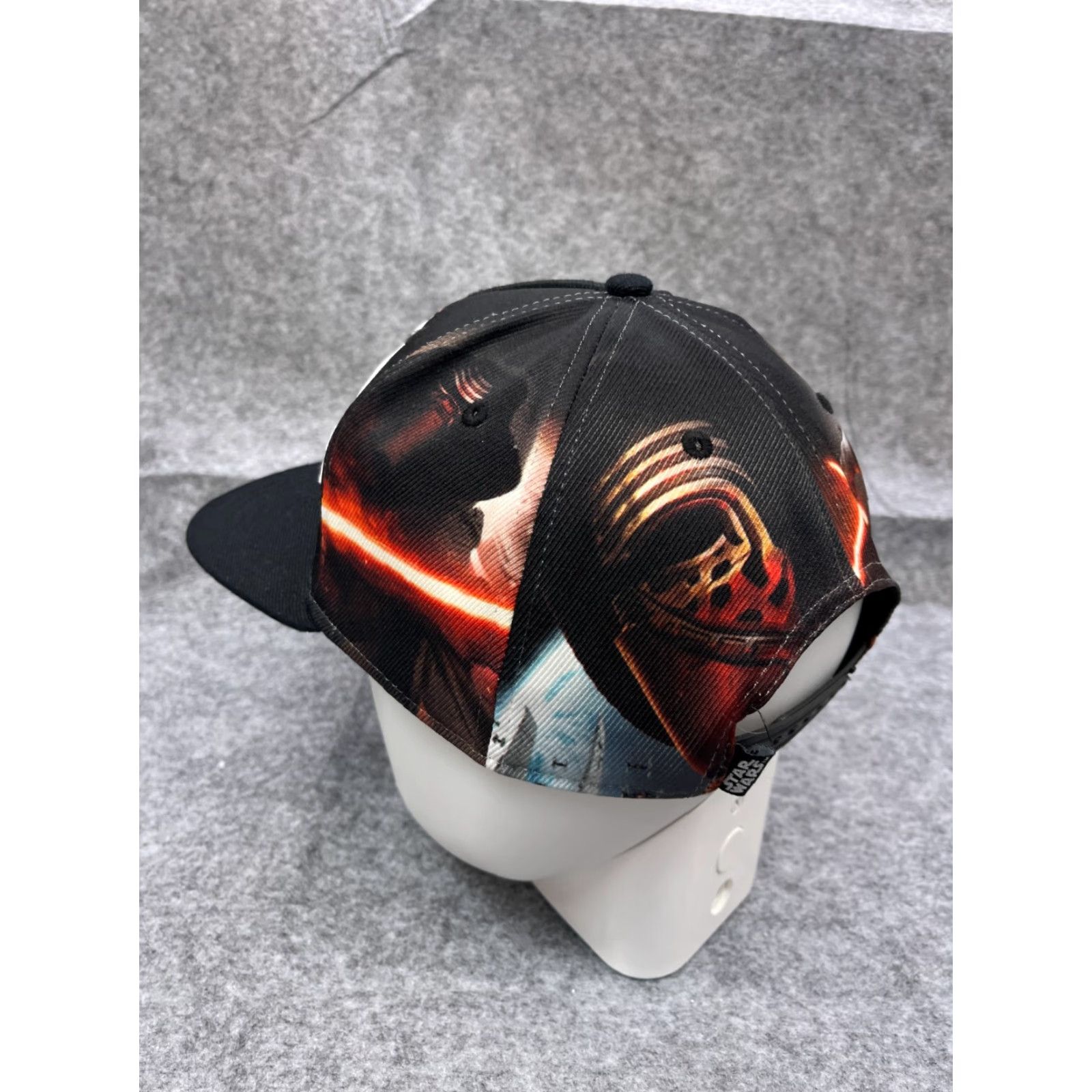 Star Wars Star Wars Kylo Ren Hat Snap Back Adult One Size Black Cotton Movie Size ONE SIZE - 5 Thumbnail