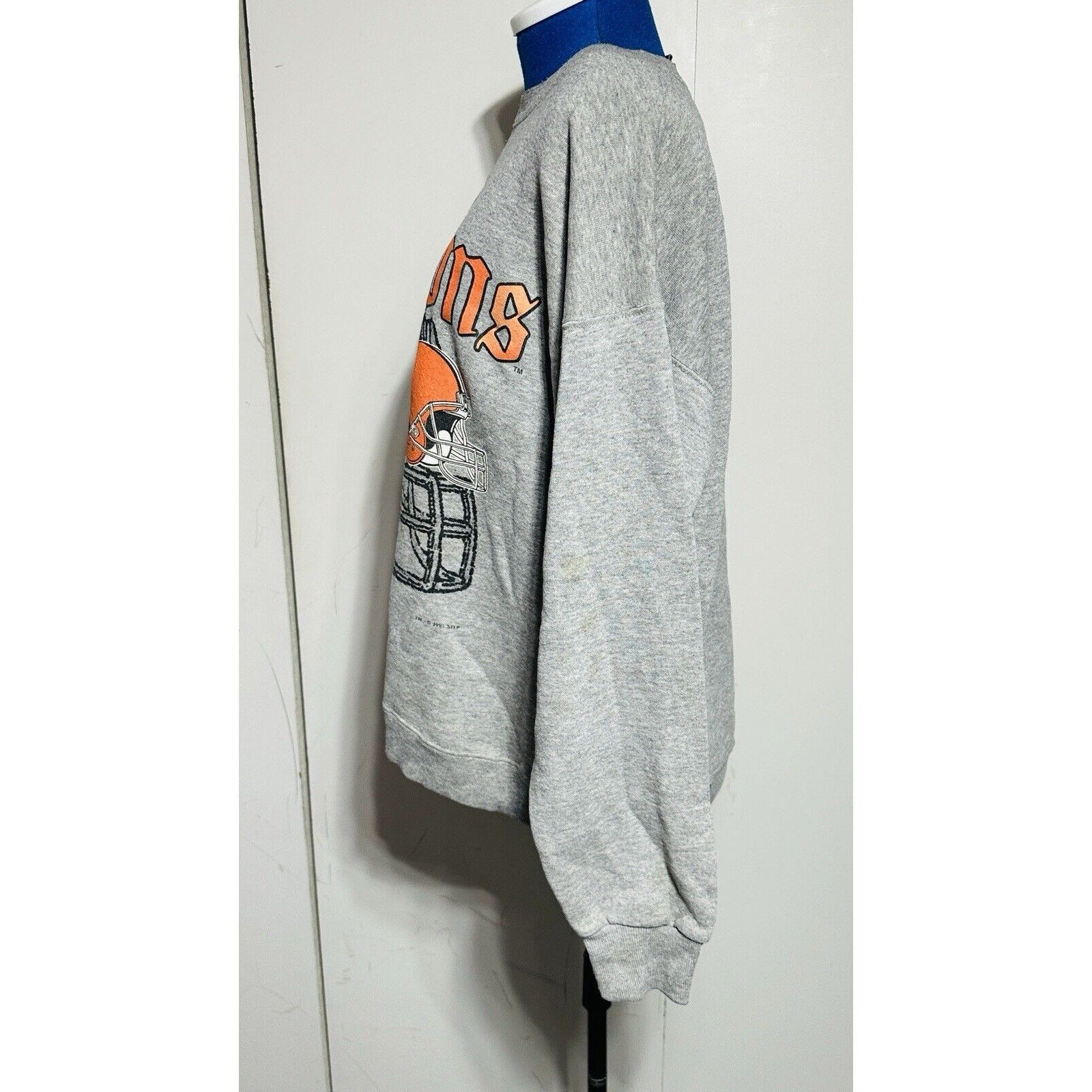 Nutmeg Vintage Cleveland Browns Crewneck Sweatshirt Size Large Size US L / EU 52-54 / 3 - 5 Thumbnail