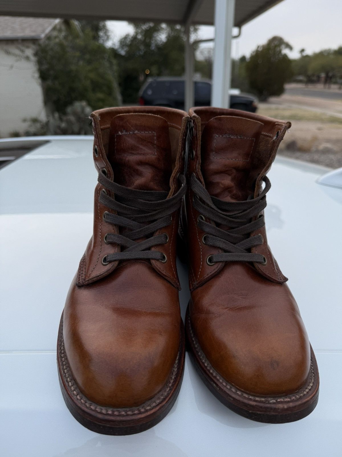 Chippewa Chippewa Aldrich 1901m26 tan leather boots Size US 8 / EU 41 - 3 Thumbnail
