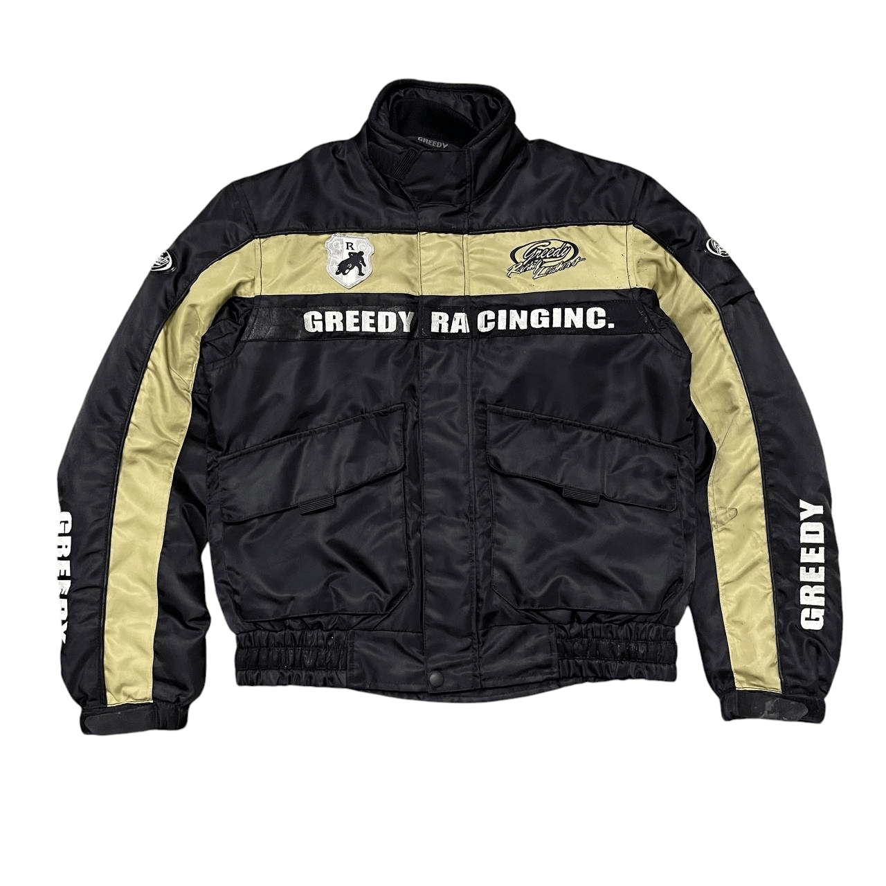 Greedy Genius Vintage Greedy Motorcycle Racing Jacket Size US S / EU 44-46 / 1 - 1 Thumbnail