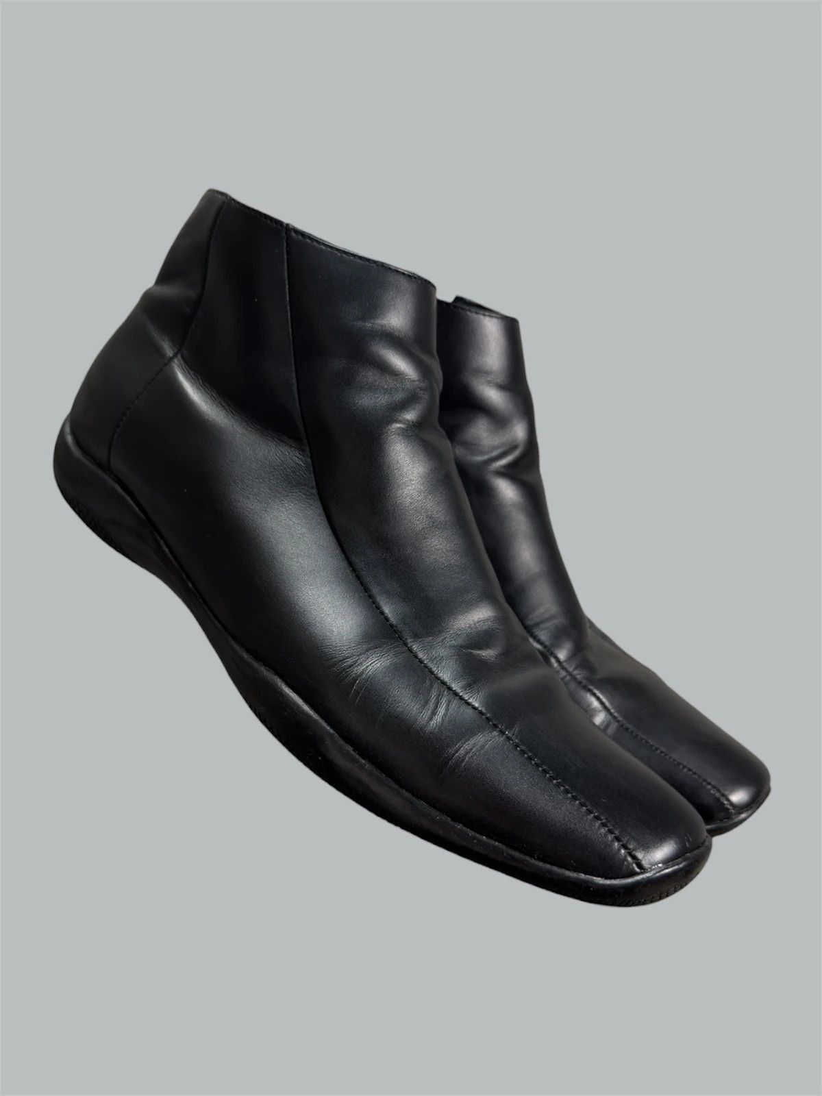 Prada Prada 90’s square toes archive high top leather boots Size US 9.5 / EU 42-43 - 1 Thumbnail