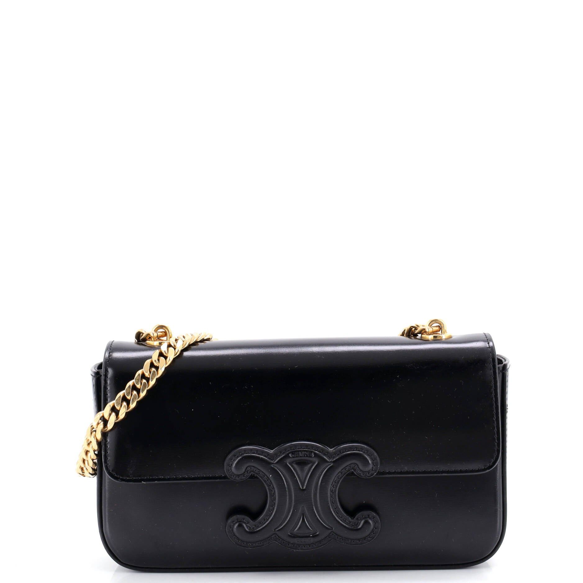 Celine Triomphe Chain Shoulder Bag Size ONE SIZE - 1 Thumbnail