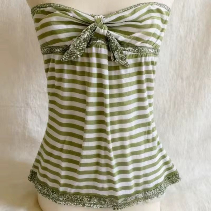 Vintage Y2K striped vintage style aesthetic Pinterest Size S / US 4 / IT 40 - 2 Thumbnail