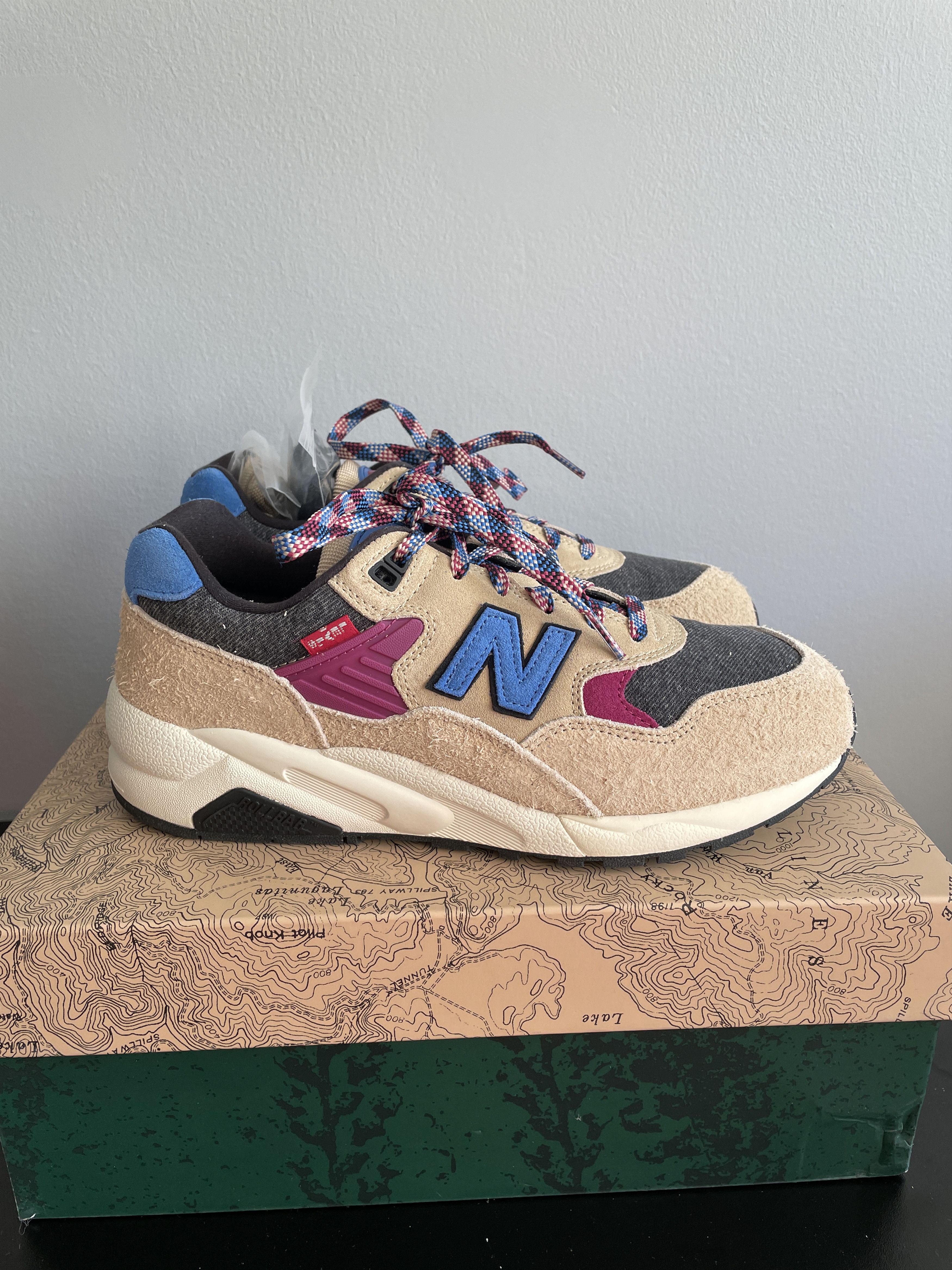Levi's × New Balance Levi's ® X New Balance 580 Grey kith aime leon dore 990 993 Size US 8 / EU 41 - 3 Thumbnail