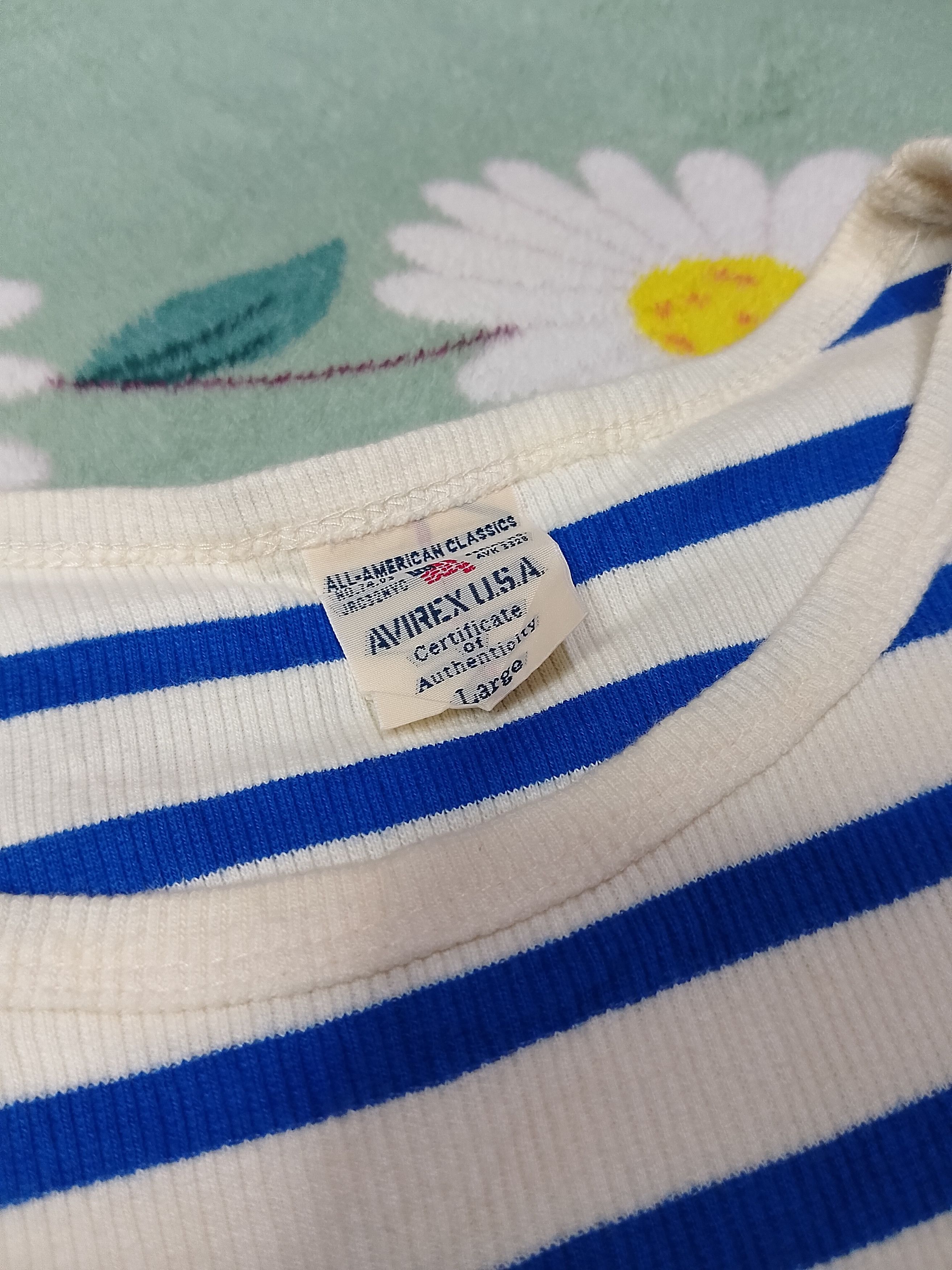 Avirex Vintage Avirex Stripe Tee Size US L / EU 52-54 / 3 - 5 Thumbnail