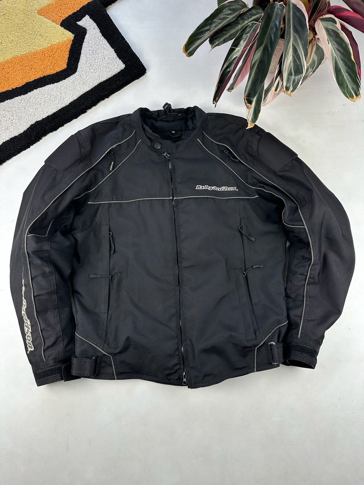 Harley Davidson × Vintage Y2K Vintage Harley Davidson Jacket Embroidery Big Logo Size US M / EU 48-50 / 2 - 6 Thumbnail