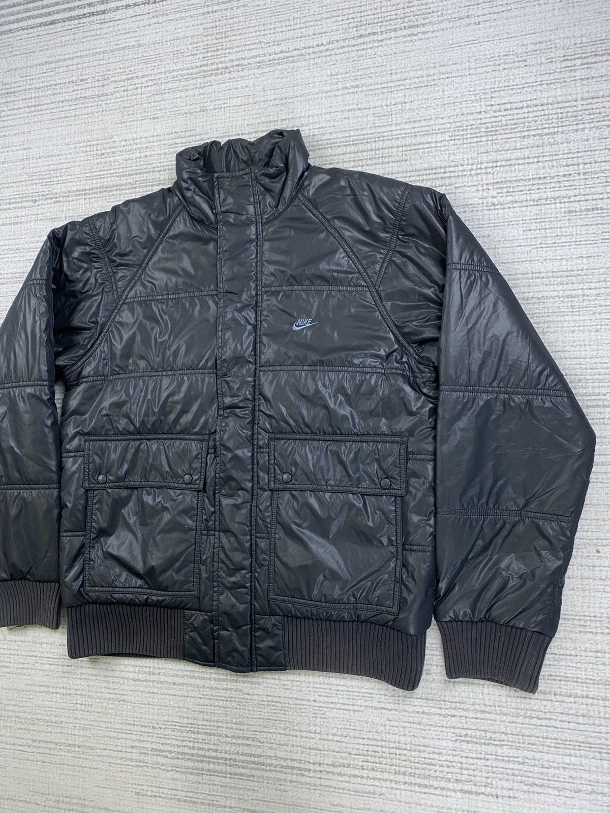 Nike × Vintage Vintage Nike Double Pocket Puffer Down Jacket Size US M / EU 48-50 / 2 - 4 Thumbnail