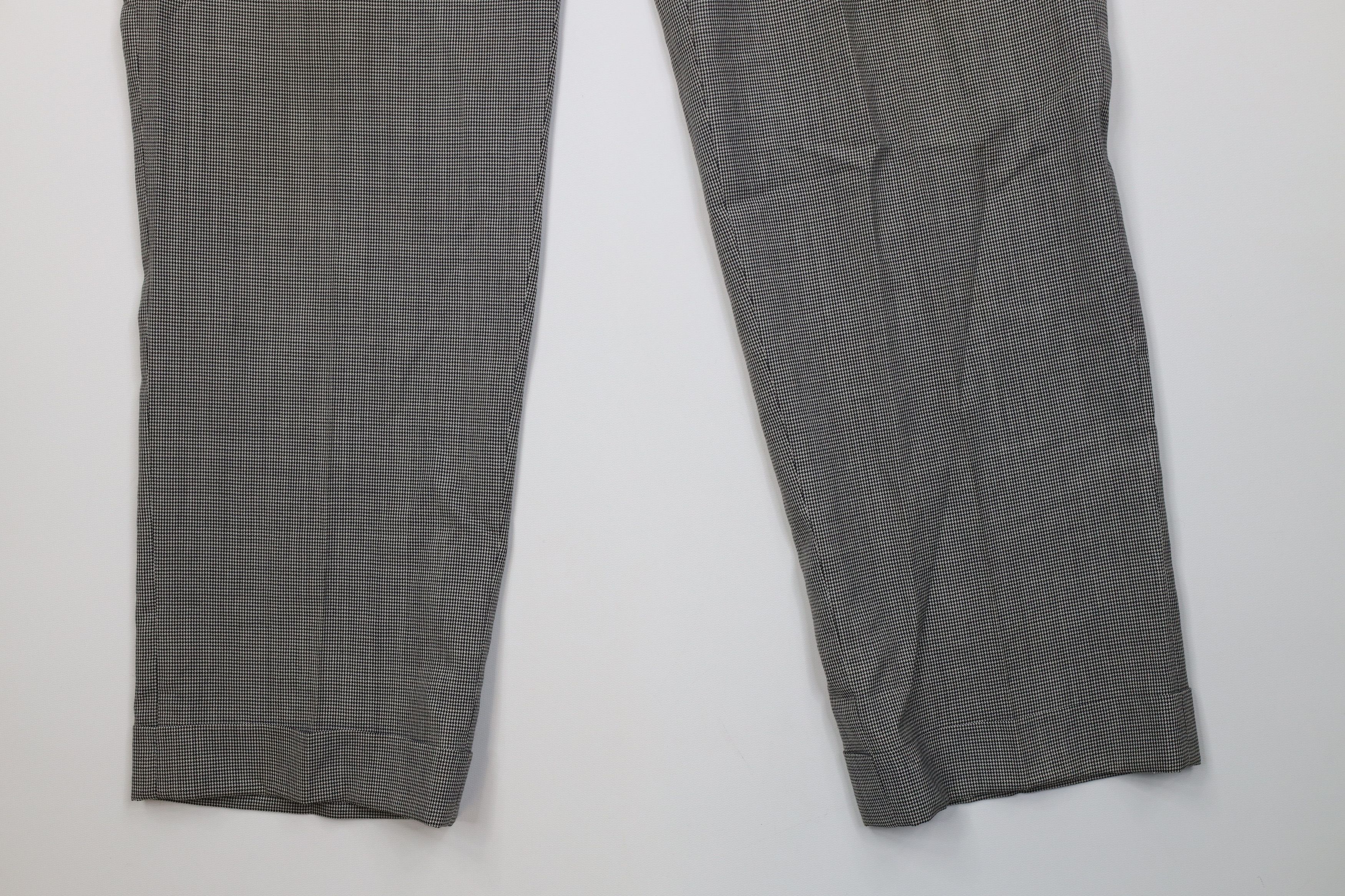 Vintage Vintage 50s Streetwear Wool Houndstooth Chino Pants USA Size US 36 / EU 52 - 4 Thumbnail