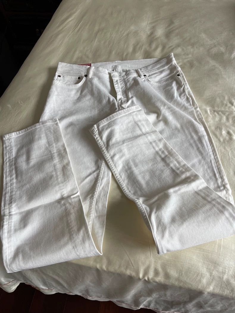 Acne Studios Acne Studios white jeans Size US 34 / EU 50 - 1 Thumbnail