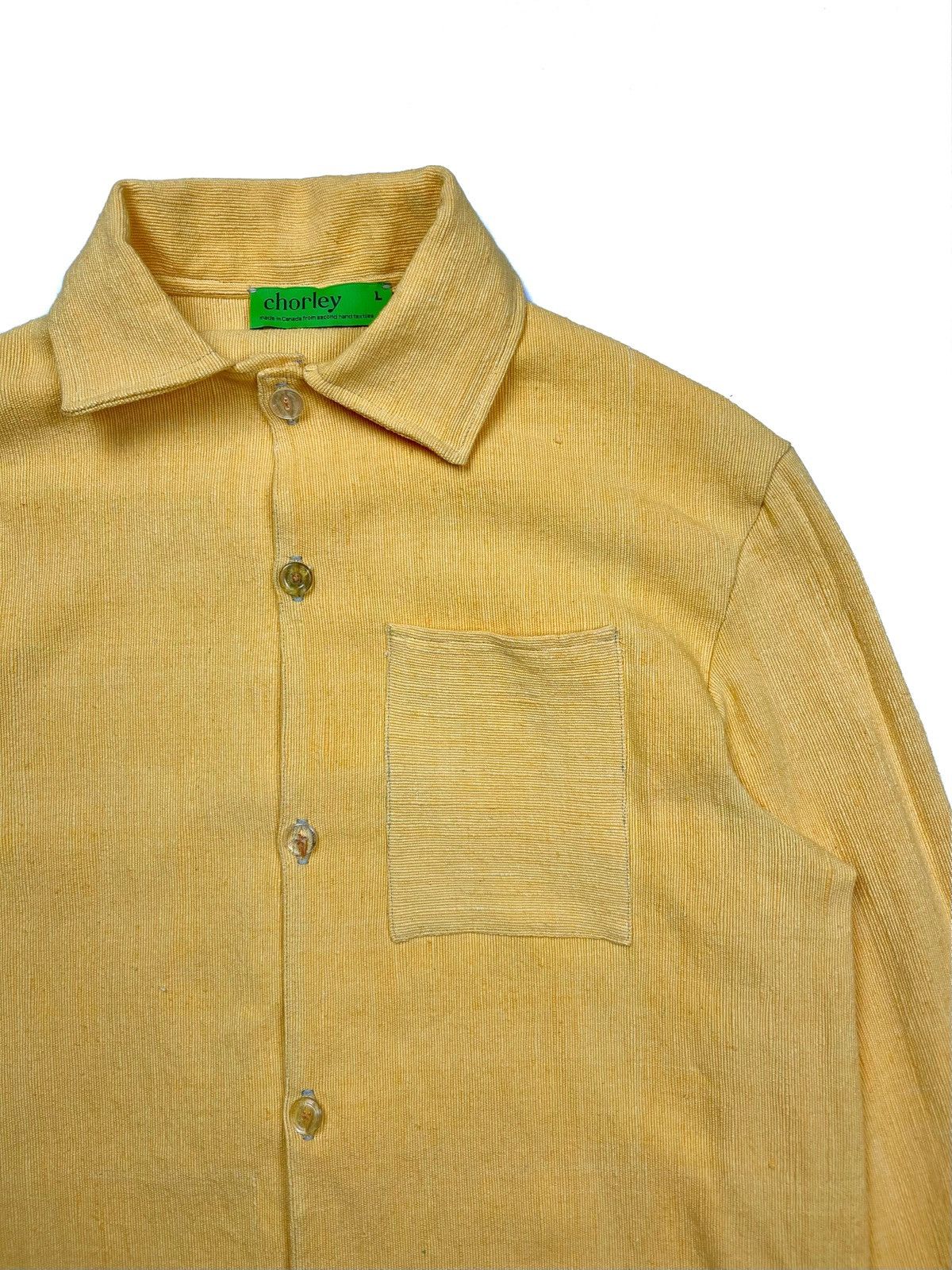Chorley × Handmade Ss24 distressed hem woven work jacket flannel basket Size US L / EU 52-54 / 3 - 2 Thumbnail